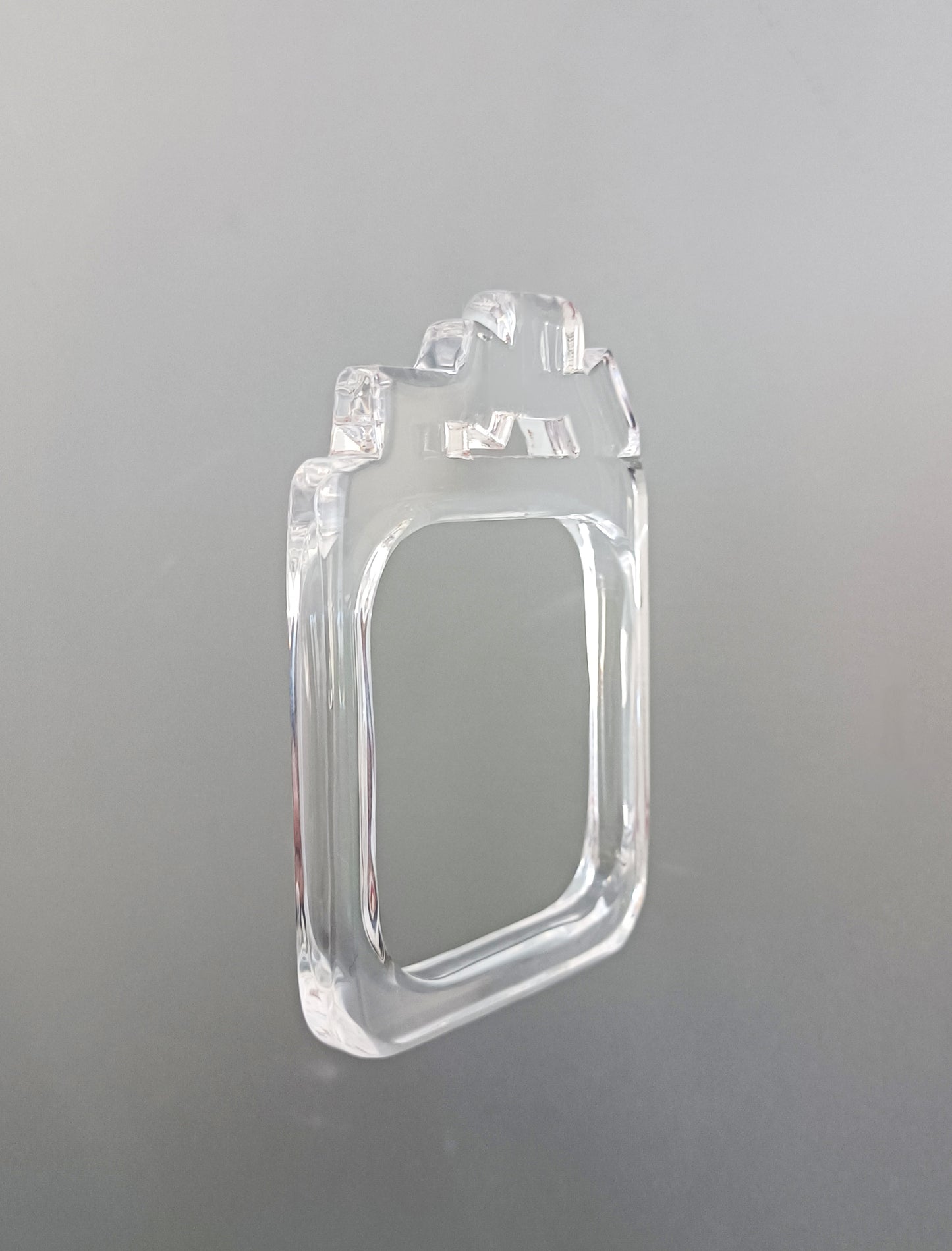 Clear Acrylic Bracelet, Icecubes Bangle
