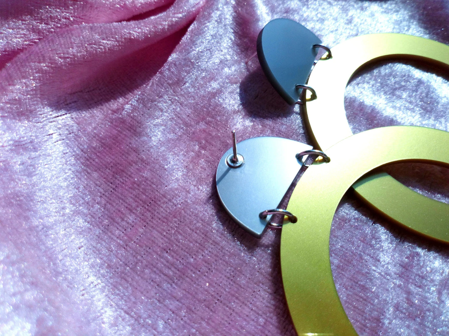 Oversized Acrylic Earrings