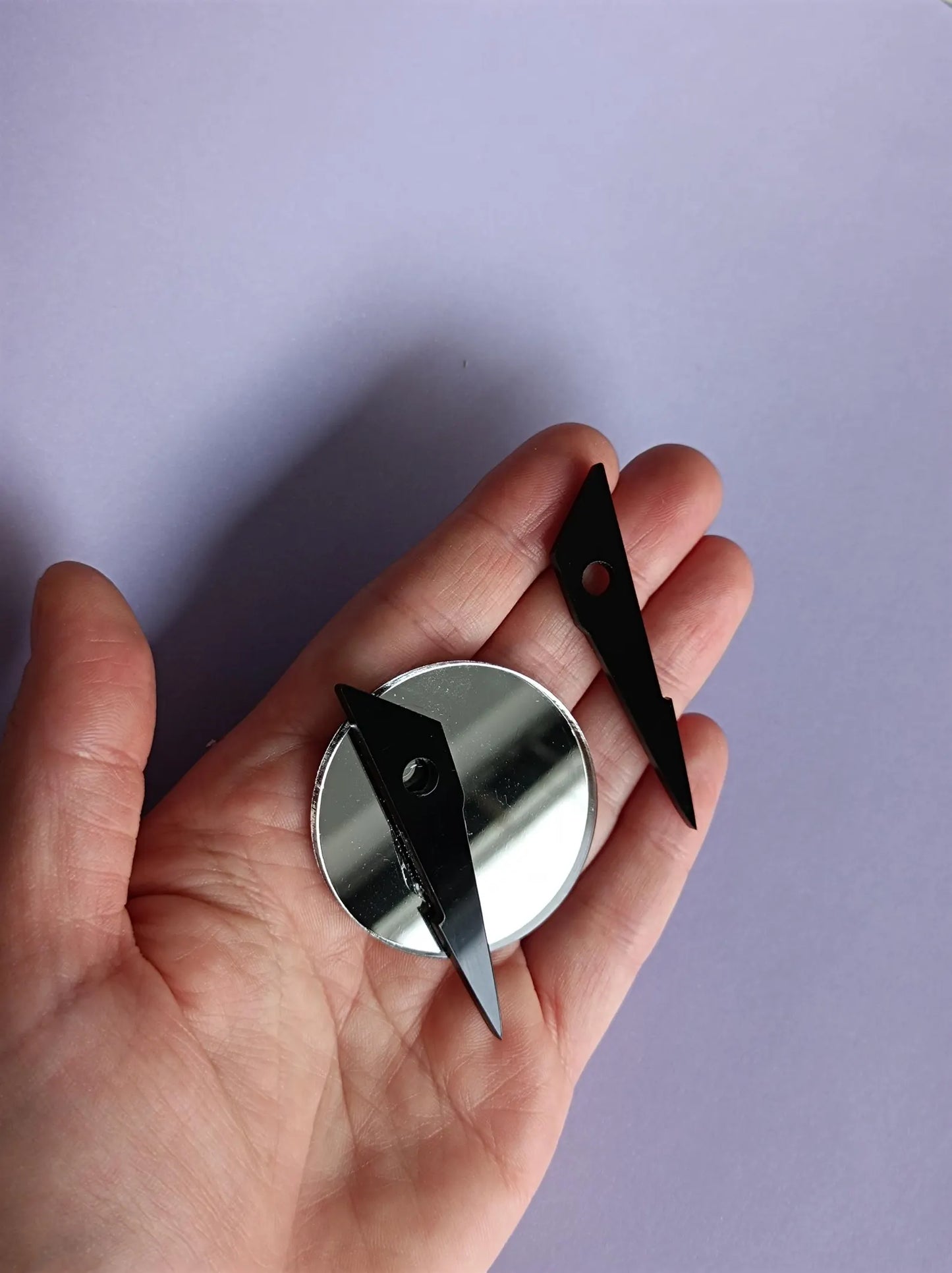 Mismatched Acrylic Earrings