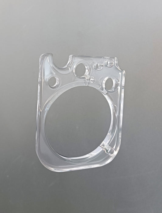Bracelet en acrylique transparent