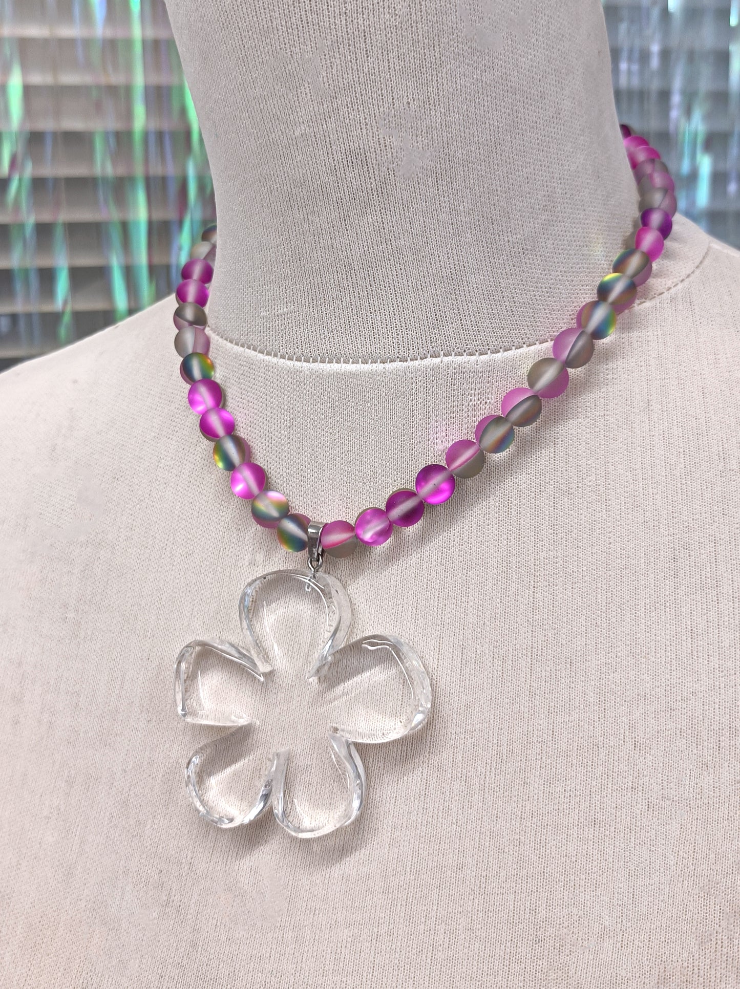 Large Flower Necklace