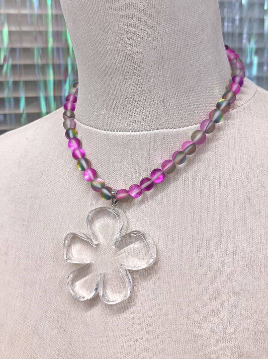 Large Flower Necklace