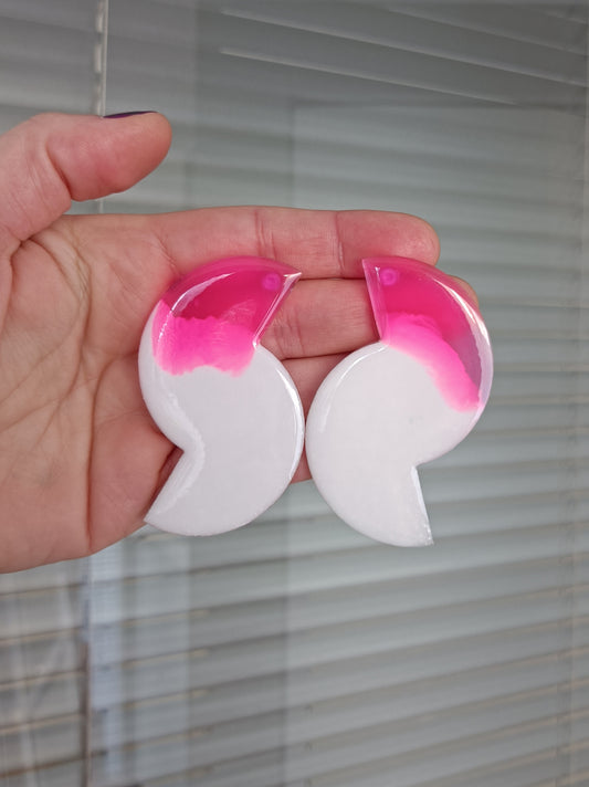 Acrylic Statement Earrings