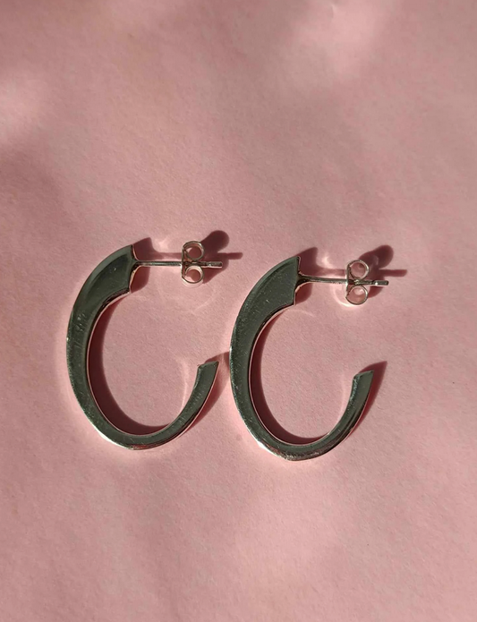 Sterling Silver Hoops