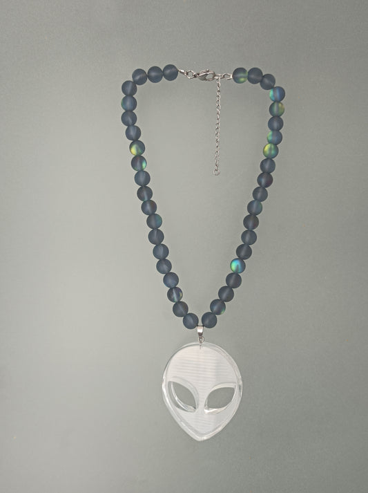 Alien Pendant Necklace