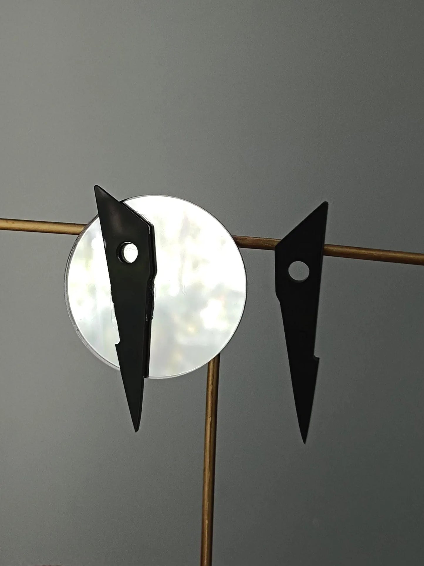 Mismatched Acrylic Earrings