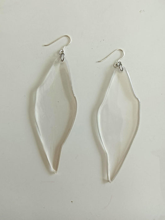 Clear Dangle Earrings